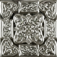 Niklová dekorace Nickel Persia, 5x5 cm