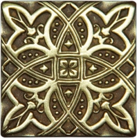 Bronzová dekorace Classic Zodiac, 7,5x7,5 cm
