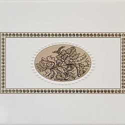 Keramický obklad GlazurKer Décor Medal, 20x40 cm